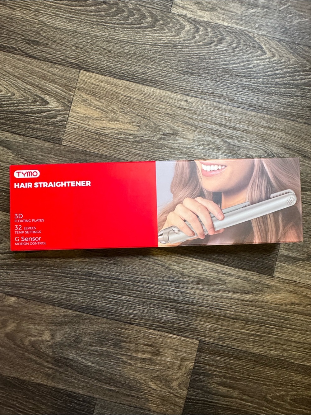 TYMO Silver Hair Straightener - Professional Ceramic Flat Iron